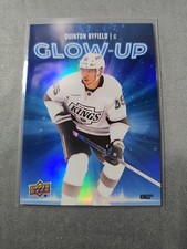 2025-26 Upper Deck Glow Up Speckle #GU-29 Quinton Byfield - Los Angeles Kings