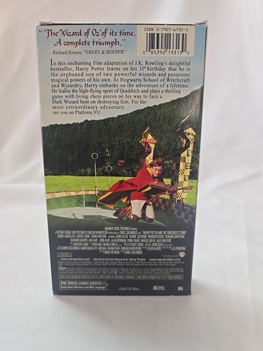Harry Potter & the Sorcerer's Stone ( VHS, 2001) - Picture 2 of 3