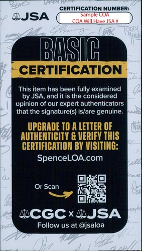 Rod Dowhower Football Coach Signed 3x5 Index Card JSA Authenticated - Picture 2 of 2