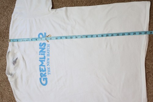 Vintage Gremlins 2 Movie Promo T Shirt Size Large Single Stiched - Picture 10 of 14