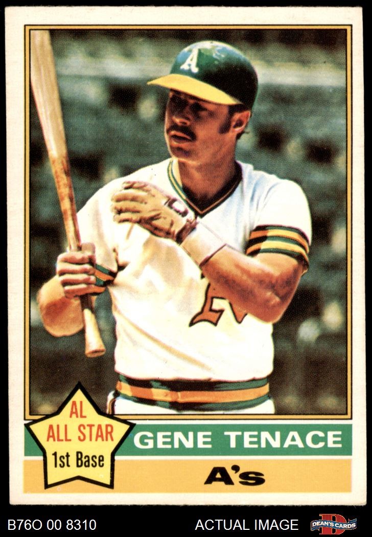 1976 O-Pee-Chee #165 Gene Tenace Athletics 7 - NM
