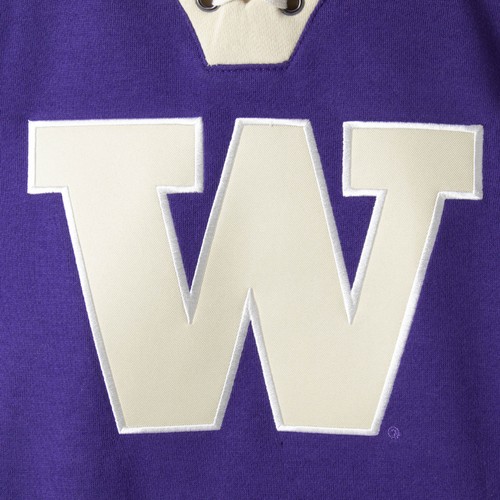 Men's Colosseum Purple Washington Huskies 2.0 Lace-Up Pullover Hoodie - Bild 4 von 4