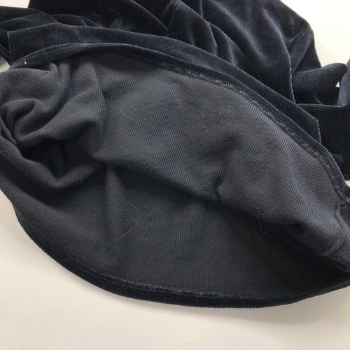 Gap Large Vintage VTG Pullover Corduroy Turtleneck Long Sleeve Top Black HRJ - Picture 12 of 16