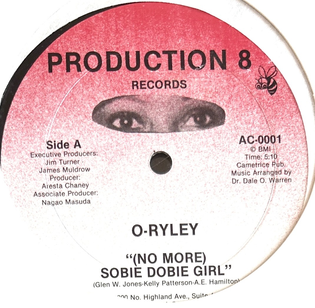 photo of O-ryley - Sobie Dobie Girl - 12 Cali Modern Soulsealed