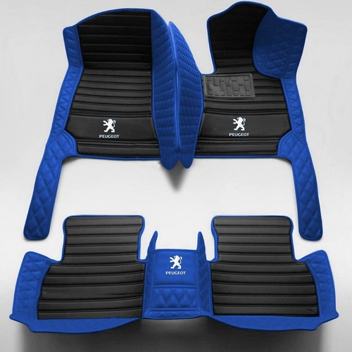 For-Peugeot-2008, e2008,3008,4007-4008,5008,207,607, 308,RCZ,Lluxury 3D-Car Mats - Picture 13 of 18