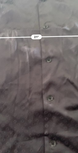 Rag & Bone Avery Geo Jacquard Satin Hemd Herren Large Langarm Knopf Disco - Bild 3 von 9