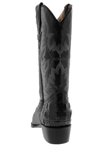 Herren Rodeo Westernstiefel Cowboy Alligatormuster schwarz J Zehe Größe 12,5, 13,5 - Bild 4 von 5