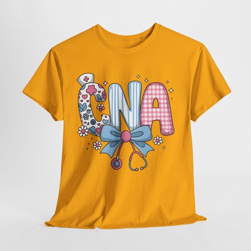 Camiseta Preppy CNA Enfermera Coqueta, Camisa Unisex para Profesionales Médicos, Linda - Imagen 8 de 15
