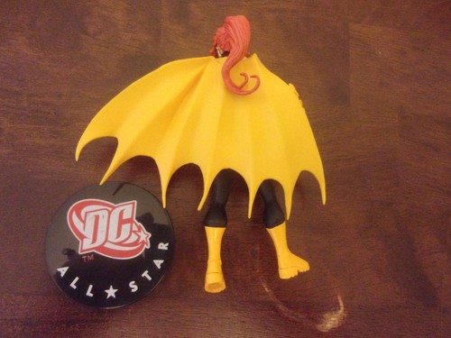 Batgirl loose 5.5 inch action figure DC Direct Batman toys all star stand - Picture 2 of 2