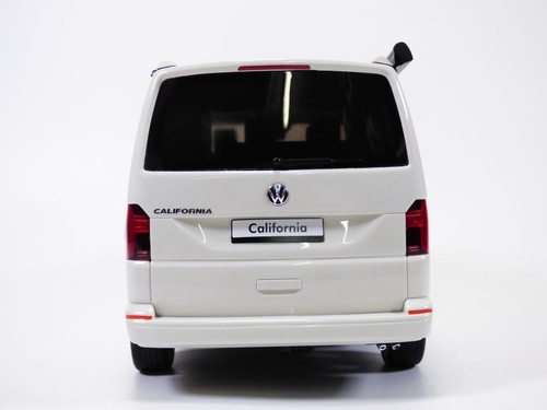 VOLKSWAGEN TRANSPORTER T6 CALIFORNIA OCEAN blanc 1/18 - Foto 5 di 6