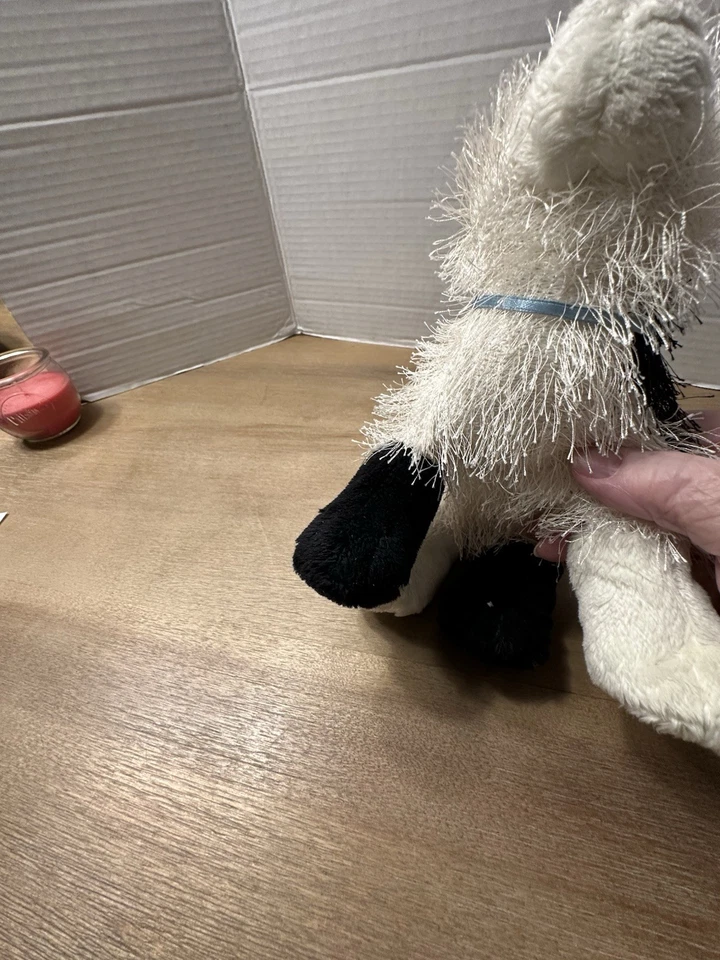 Ganz Webkinz Domino Cat Plush Black White Stuffed Animal Toy No Code Kitty - Image 3 of 4