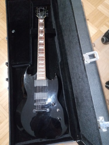 E-Gitarre ESP LTD Viper 301 + Rockcase Warwick