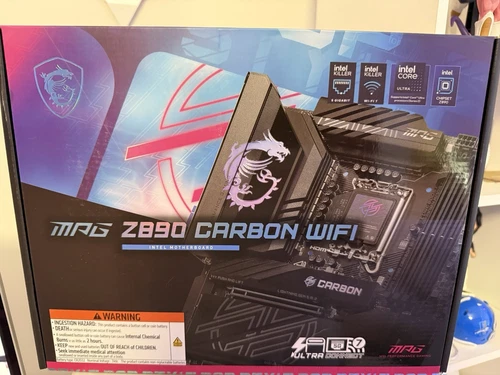 🔥 MSI MPG Z890 CARBON WIFI – LGA 1851 ATX Motherboard – Brand New & Sealed 🔥