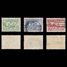 8788: Australia SG161-163 Set of 3 1936 Sc#159-161 Mi134-136 Used C£17