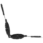  Waffelkuchenform: Herzförmiges, antihaftbeschichtetes Aluminium-Waffeleisen –