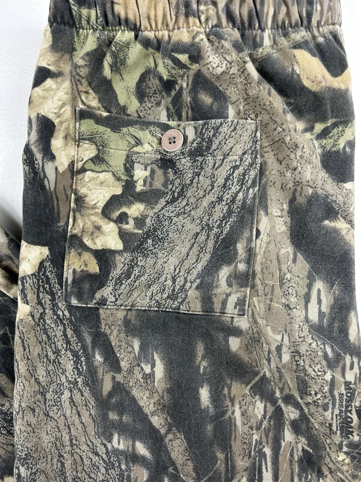 Vintage Scent Lok Pants Men XL Mossy Oak Camouflage  Hunting  Draw String USA - Image 3 of 4