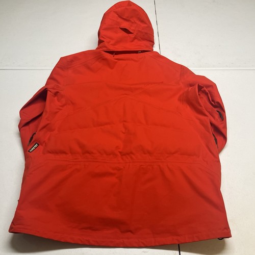 Spyder Red Goretex Down Insulated Waterproof Recco Ski Winter Jacket Mens Medium - Picture 2 of 12