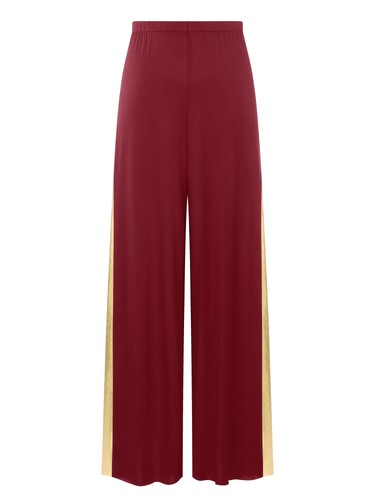 Women Praise Dance Outfit Stylish Print Overlay Dress+Wide Leg Pants Worship - Bild 8 von 44