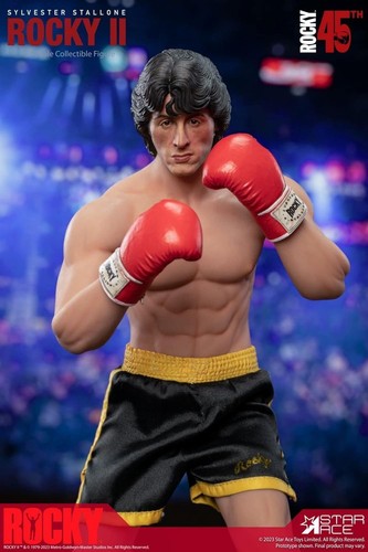 Figura Rocky Balboa Star Ace Toys 1/6 (estilo boxeador) versión de lujo coleccionable A - Imagen 4 de 7