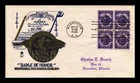 DR JIM STAMPS US COVER WWII VETERANS FDC SCOTT 940 BLOCK STAEHLE CACHET CRAFT