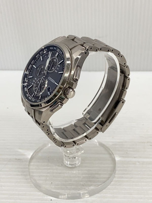 CITIZEN men's watch with box ATTESA analog White Silver h804 CITIZEN men's watch with box ATTESA analog White Silver h804