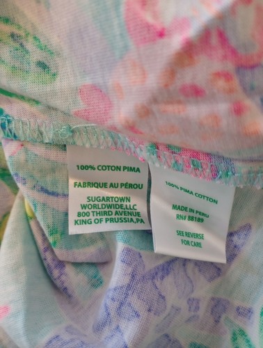 Lilly Pulitzer XL hell schönes Sommerkleid 770, gebraucht, in einwandfreiem Zustand - Bild 9 von 12