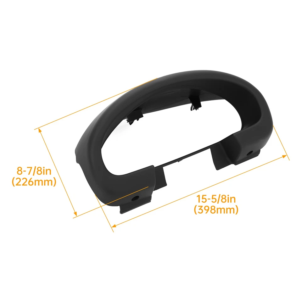 Gauge Hood Cover Instrument Cluster Bezel for Mazda Miata 1990-1993 Foto 3 de 4