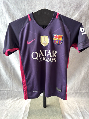 Nike Barcelona Lionel Messi Away Purple 2016/17 Soccer Jersey #10