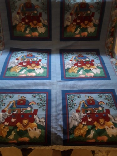 Old McDonald's Cranston Print V.I.P. Farm Quilt Fabric 15"x15" By The Panel - Picture 6 of 9