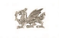 A.E. Williams Fine Brittish Pewter Lapel Hat Pin Welsh Dragon #35600