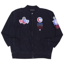 Vintage Coogi Crew 1969 Sydney Milan New York Ripstop Bomber Jacket
