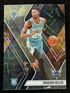 2023-24 Panini Phoenix BRANDON MILLER RC #273 Teal Lazer SP   Hornets
