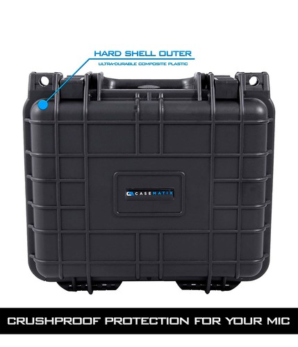 CM Travel Case for Elgato Wave 1 & Elgato Wave 3 USB Microphone , Hard Case Only - 第 3/9 張圖片