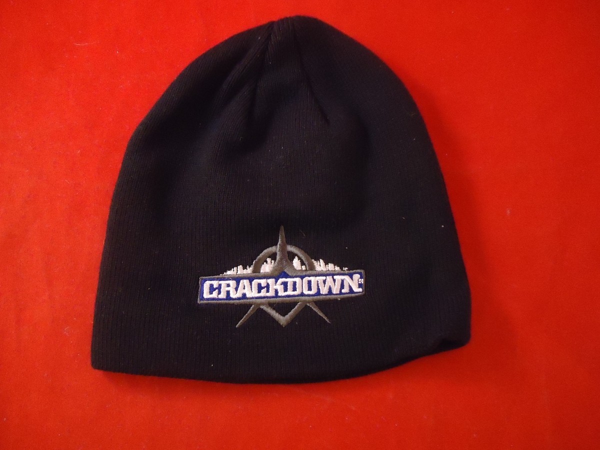 Xbox 360 / Crackdown Black Beanie Winter Skull Cap Hat **NEW