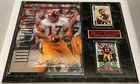 BILLY KILMER REDSKINS AUTOGRAPHED SIGNED FRAMED 8X10 PHOTO-12X15 WALL PLAQUE