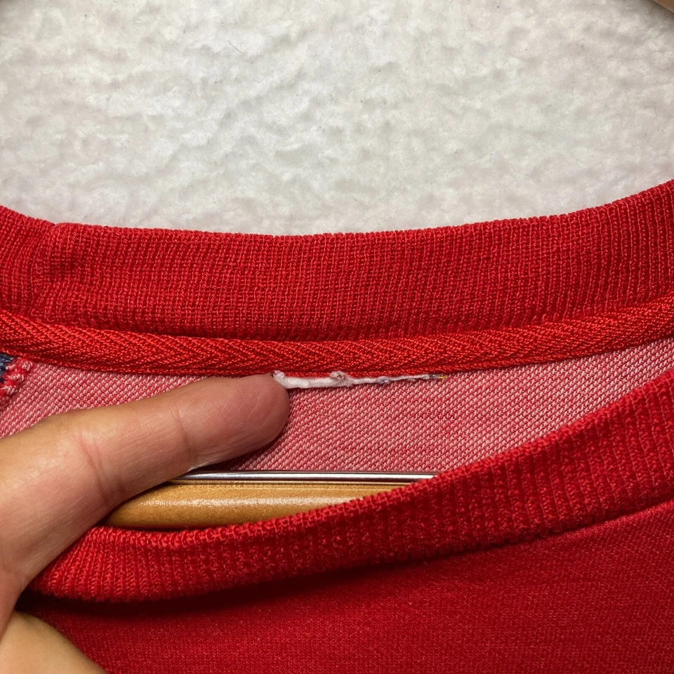 Vtg Converse Sweatshirt Mens Fits Like L Crew Neck Sweater Skater Street 80s 90s - Image 3 of 4