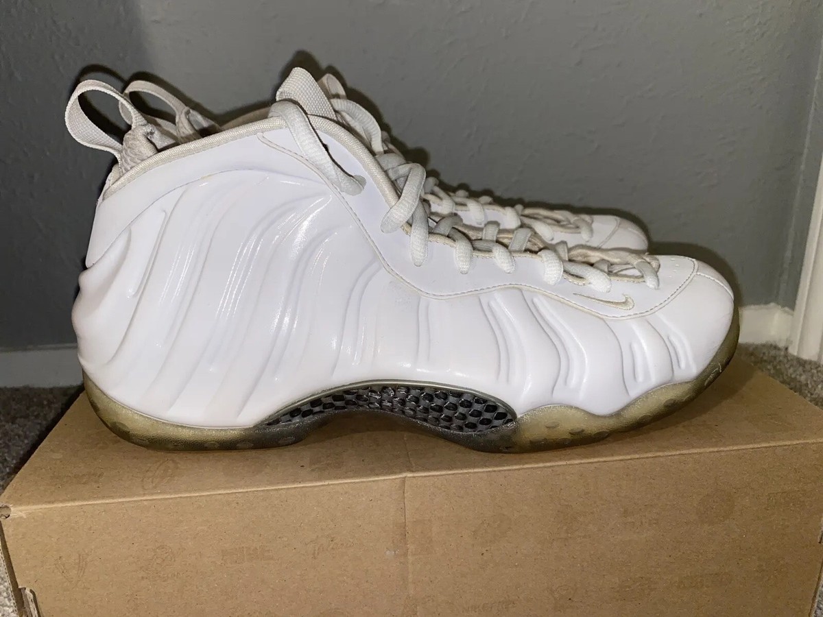 Air foamposite one white out cheap