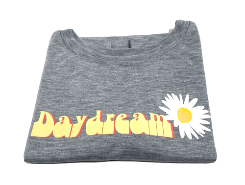Art Cass Girls Short Sleeve Graphic Sleepwear Shirt Daydream Gray - Szs XS, S, M - Picture 2 of 4