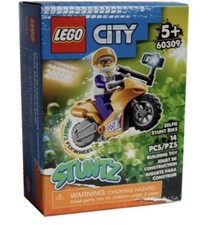 Lego CITY #60309 STUNTZ Selfie Stunt Bike Building Toy Set