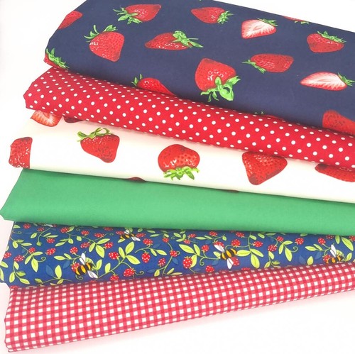 Cotton Fat Quarter Fabric Bundle VINTAGE FLORAL ROSE SUNFLOWER Poplin Material - Picture 113 of 127