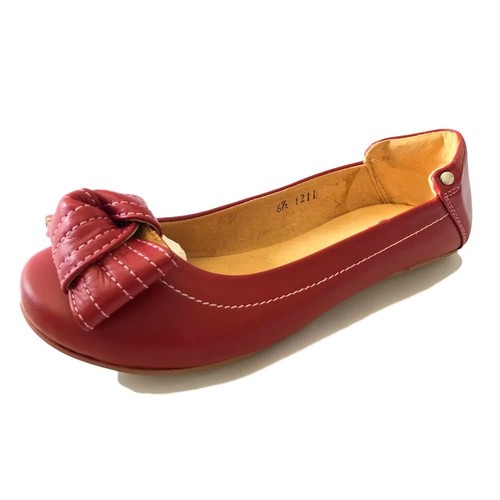 Leather Luca Scarpette Livie Slip per On Flats Work balletto Nola Real Smart Casual wtddH1