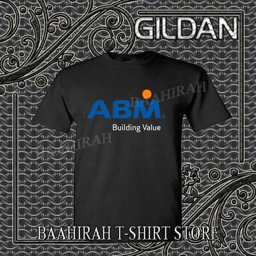 New ABM Building Industries Logo Funny Logo TEE T-Shirt Size S to 5XL - Picture 2 of 4
