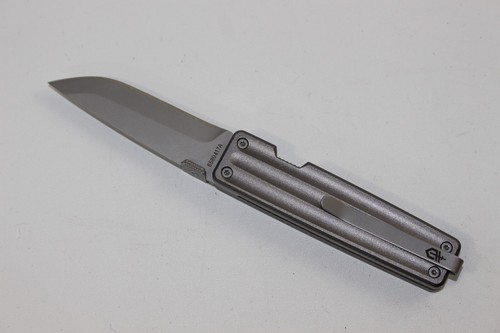 Gerber Pocket Square Liner Lock Knife Aluminum 2.9" Drop Point (6.8" LOA)