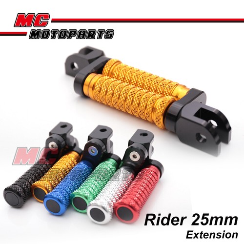 Pedal delantero Billet M-Grip 25 mm apto para Kawasaki Versys X-300 2017 2018 2019 - Imagen 5 de 13