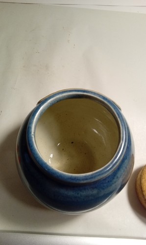 Tumbleweed Pottery Jar with Cork Lid Motherly Advice w/Free Jacks Game - Picture 9 of 10