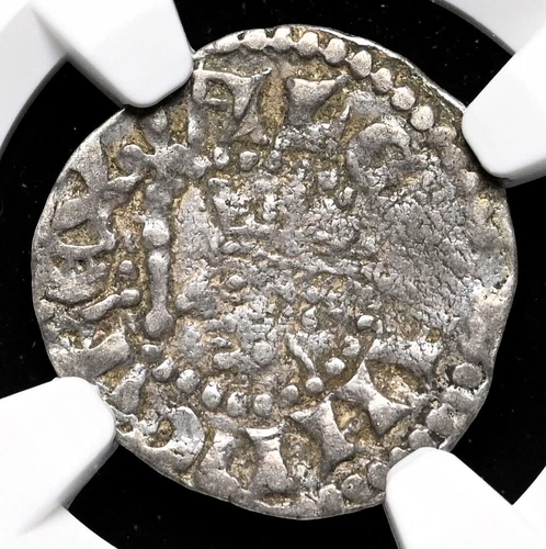 SCOTLAND. Alexander III. 1249-1286. Rare first coinage, Edinburgh mint, NGC X40