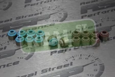 Supertech 6.6mm Intake Exhaust Valve Stem Seals Set Integra B18A B18B B20B B20Z