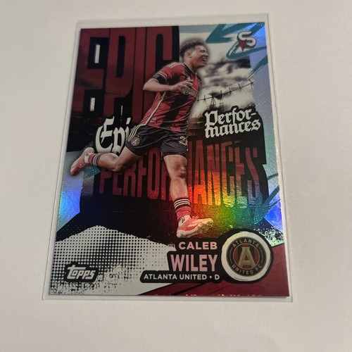 2024 Topps MLS Superstars Caleb Wiley EPIC PERFORMANCES #EP-9! (S1) - Picture 1 of 2