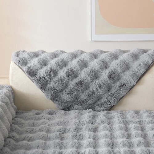 Plüsch Sofa Kissenbezug Couchbezüge Matten Antirutsch Schonbezüge für Wohnzimmer - Bild 5 von 17