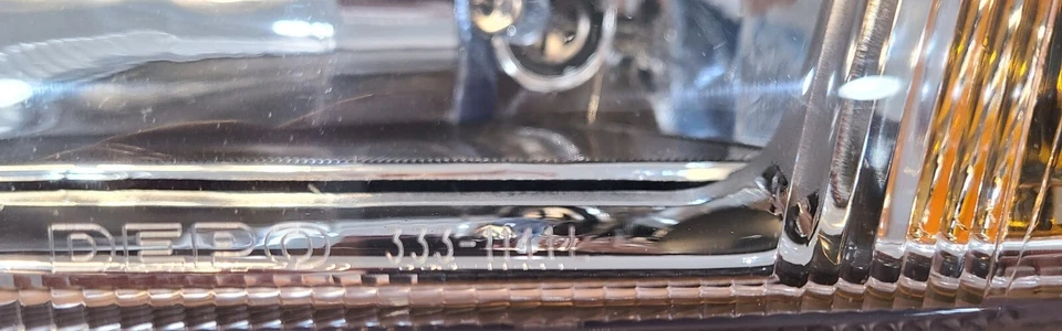 Faros de cabeza completos mercado de accesorios para Cirrus y Stratus 95-96 CHRYSLER / DODGE Foto 4 de 4